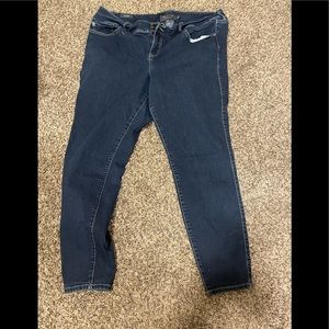 Torrid dark blue plus size jeggings